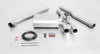 REMUS Cat-back-system with integrated valve incl. 1 front silencer replacement tube, 1 connection tube for MINI F56/F57 and JCW