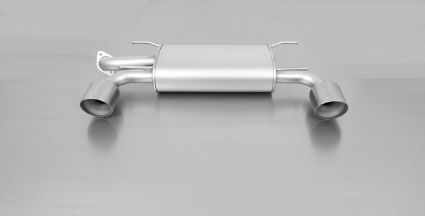 REMUS Sport Exhaust Cat-back-system with 2 angled, chromed tips for Subaru BRZ