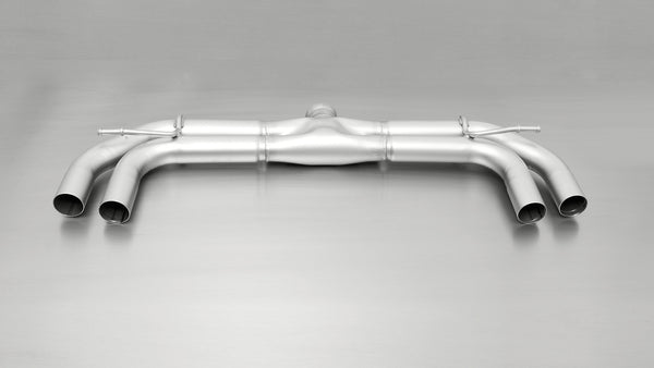 REMUS Quad Non-Resonated Sport Exhaust Cat-back-system (resonated mid section) for VW Golf VII GTI Performance/Clubsport