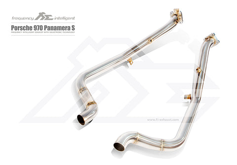 FI Exhaust Porsche 970.1 Panamera Turbo DownPipe Only