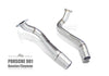 FI Exhaust Porsche 981 Boxster/Cayman Mid Pipe + Valvetronic Mufflers + Dual Tips