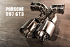 FI Exhaust Porsche 997.2 GT3/RS Valvetronic Mufflers + Dual Tips