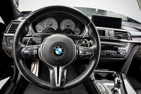 ARMASpeed BMW F82 M4 Forged Carbon Steering Wheel Cover
