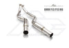 FI Exhaust BMW M6 F06 Gran Coupe Front Pipe + Mid Pipe + Valvetronic Mufflers + Quad Tips