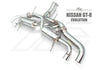 FI Exhaust Nissan GTR R35 (Race Version) Front Y Pipe + Mid Pipe + Valvetronic Mufflers + Quad Tips