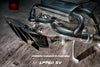 FI Exhaust Lamborghini Aventador LP750-4 SV Catback Valvetronic Mufflers + Quad Tips + Ultra High Flow Pipe + Heat Protector for Cat Pipe