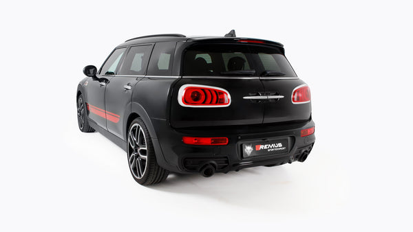 REMUS Cat-back-system with integrated valve (optional tail pipe) for MINI JCW Clubman/Countryman ALL4