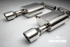 FI Exhaust Ford Mustang Ecoboost Front Pipe + Mid Pipe + Valvetronic Mufflers + Dual Tips