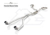FI Exhaust Porsche Macan 2.0T Front Pipe + Mid Y Pipe + Valvetronic Mufflers + Quad Tips