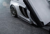 VORSTEINER V-MC Aero Side Blades Carbon Fiber PP 2x2 Glossy for MCLAREN MP4-12C Coupe & Spyder