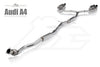 FI Exhaust Audi A4 / A5 (B8.5) Front Pipe + Mid Y Pipe + Rear Mufflers + Quad Tips