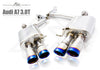 FI Exhaust Audi A7 3.0T Sportback Front Pipe + Mid X Pipe + Rear Mufflers + Quad Tips