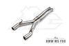 FI Exhaust BMW M5 F90 Front Pipe + Mid Pipe + Valvetronic Mufflers + Quad Tips