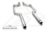 FI Exhaust Mercedes-Benz C63 AMG Mid X Pipe + Valvetronic Mufflers + Quad Tips