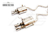 FI Exhaust BMW M3 E90/E92 Valvetronic Mufflers + Quad Tips