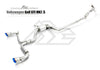 FI Exhaust VW Golf GTI MK7.5 Front Pipe + Rear Pipe + Mid Valvetronic Mufflers + Dual Tips
