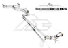 FI Exhaust VW Golf GTI MK7.5 Front Pipe + Rear Pipe + Mid Valvetronic Mufflers + Dual Tips