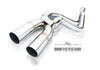 FI Exhaust BMW 640i F12/F13 Coupe Front Pipe + Mid Pipe + Valvetronic Mufflers + Quad Tips