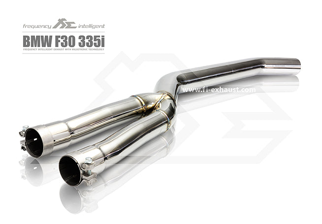 FI Exhaust BMW F30 335i N55 Front Pipe + Mid Pipe + Valvetronic Muffle