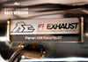 FI Exhaust Ferrari 458 Italia / Spider (Race Version) Valvetronic Mufflers + Tri Tips