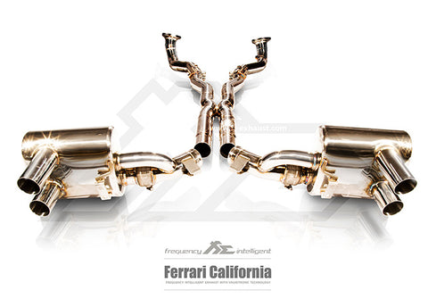 FI Exhaust Ferrari California Valvetronic Mufflers