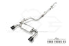 FI Exhaust Ford Focus RS Front Pipe + Mid Pipe + Valvetronic Mufflers + Dual Tips