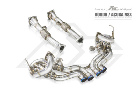 FI Exhaust Honda NSX V6 Valvetronic Mufflers w/ Tips