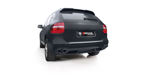 REMUS Sport Exhaust Axle-back-system (without tail pipes) for Porsche Cayenne I Facelift Type 957