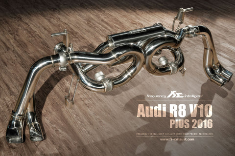 FI Exhaust Audi R8 V10 MK2 Valvetronic Muffler Exhaust System