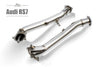 FI Exhaust Audi RS7 Sportback Front Pipe + Mid X Pipe + Rear Mufflers + Dual Tips
