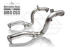 FI Exhaust Mercedes-Benz C63 AMG Front Pipe + Mid X Pipe + Valvetronic Mufflers (Vacuum Valve)