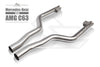 FI Exhaust Mercedes-Benz C63 AMG Front Pipe + Mid X Pipe + Valvetronic Mufflers (Vacuum Valve)