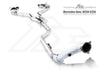 FI Exhaust Mercedes-Benz C180/C200/C250 Front Pipe + Mid Y-Pipe + Valvetronic Mufflers + Quad Tips