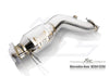 FI Exhaust Mercedes-Benz C180/C200/C250 Front Pipe + Mid Y-Pipe + Valvetronic Mufflers + Quad Tips