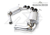 FI Exhaust Mercedes-Benz E250 Coupe Front Pipe + Mid Y Pipe + Valvetronic Mufflers + Quad Tips (modification required)